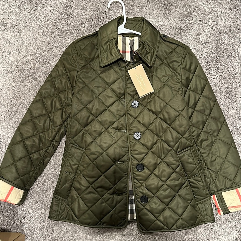 Brand new Burberry coat- never worn
